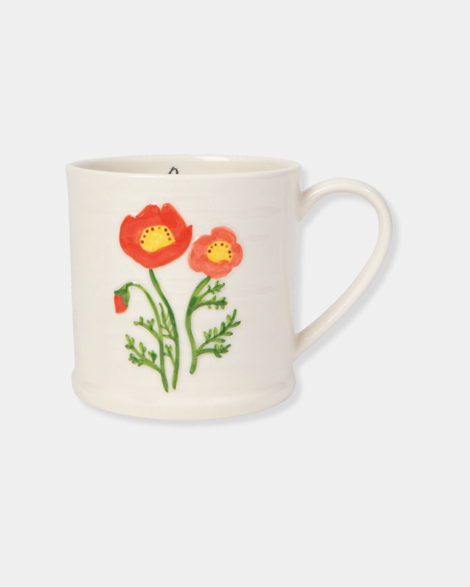 POPPY - EMBOSSED MUG