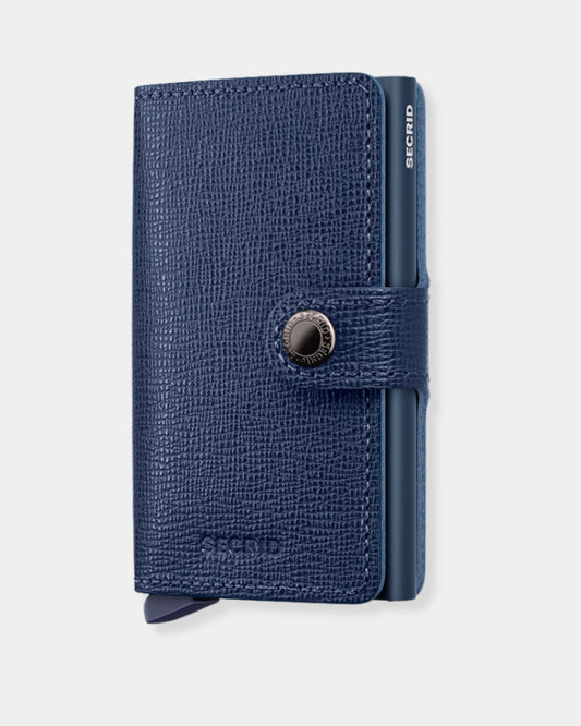 NAVY CRISPLE - MINIWALLET