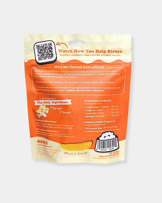 FREEZE-DRIED MANGO SLICES - NATURAL DOG TREAT