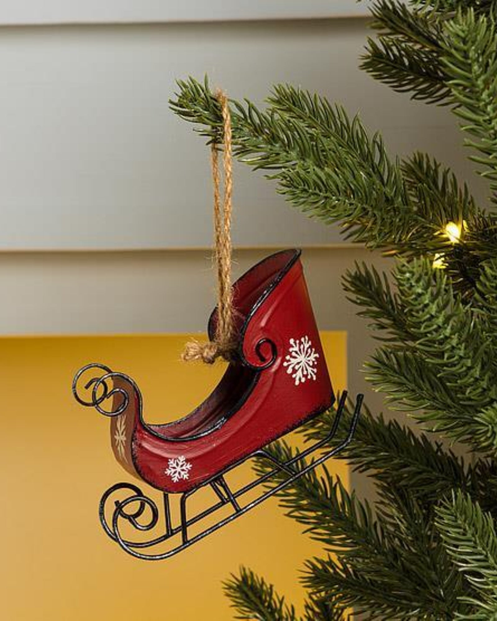 SLEIGH ORNAMENT