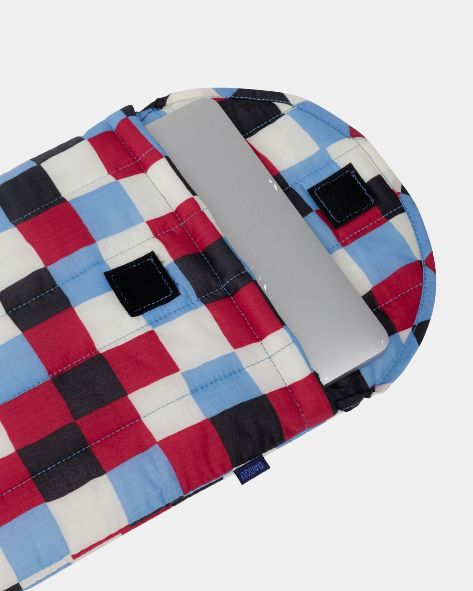 PUFFY LAPTOP SLEEVE 13/14" - PAINTED CHECK