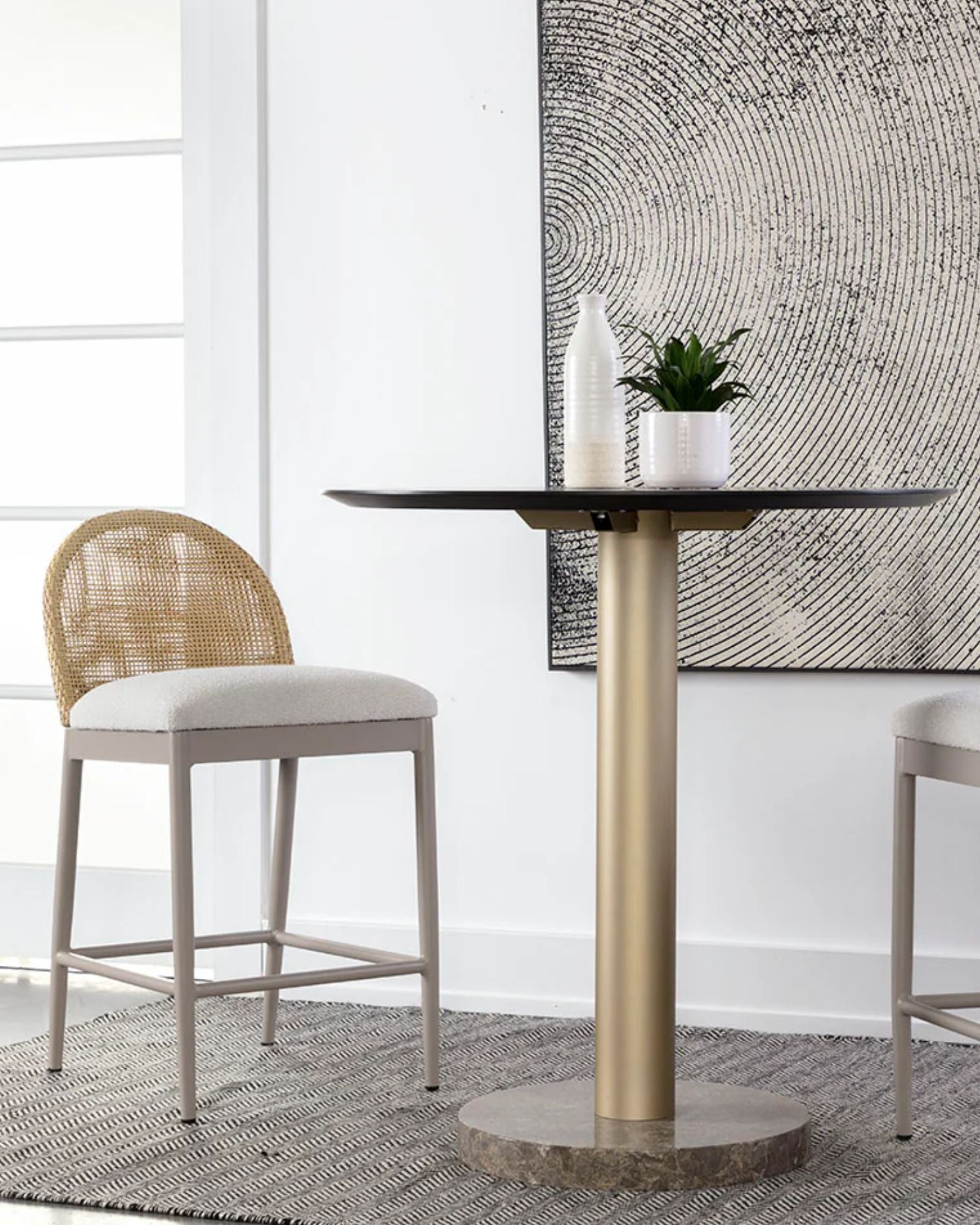 CALANDRI COUNTER STOOL - NATURAL