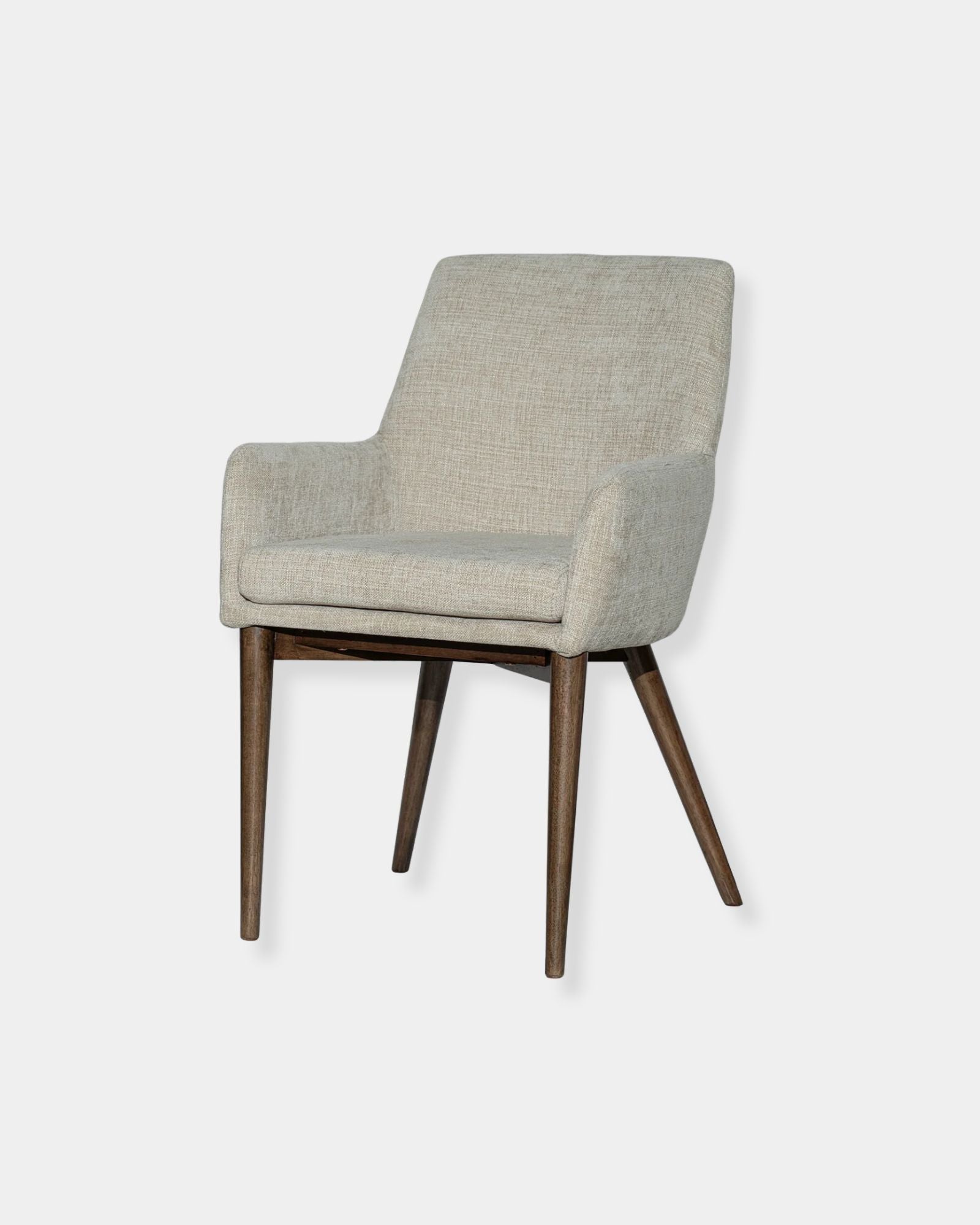 FRITZ ARM CHAIR TAUPE - SET OF 2