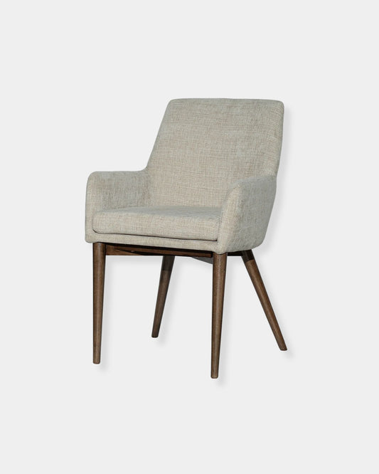 FRITZ ARM CHAIR TAUPE - SET OF 2