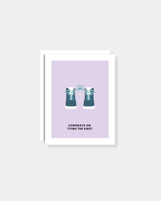CONGRATS ON TYING THE KNOT - CARD