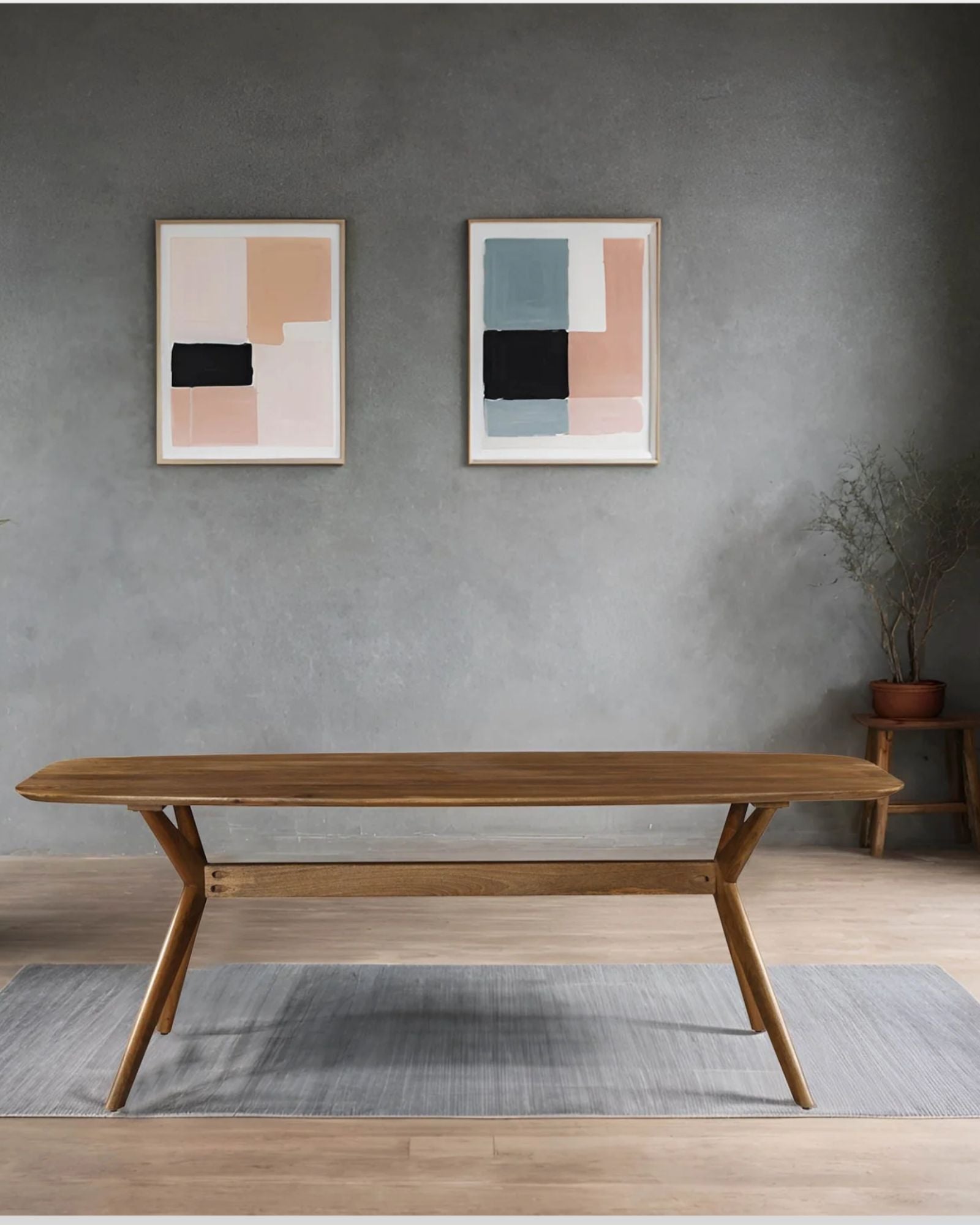 ARCADIA DINING TABLE 84"