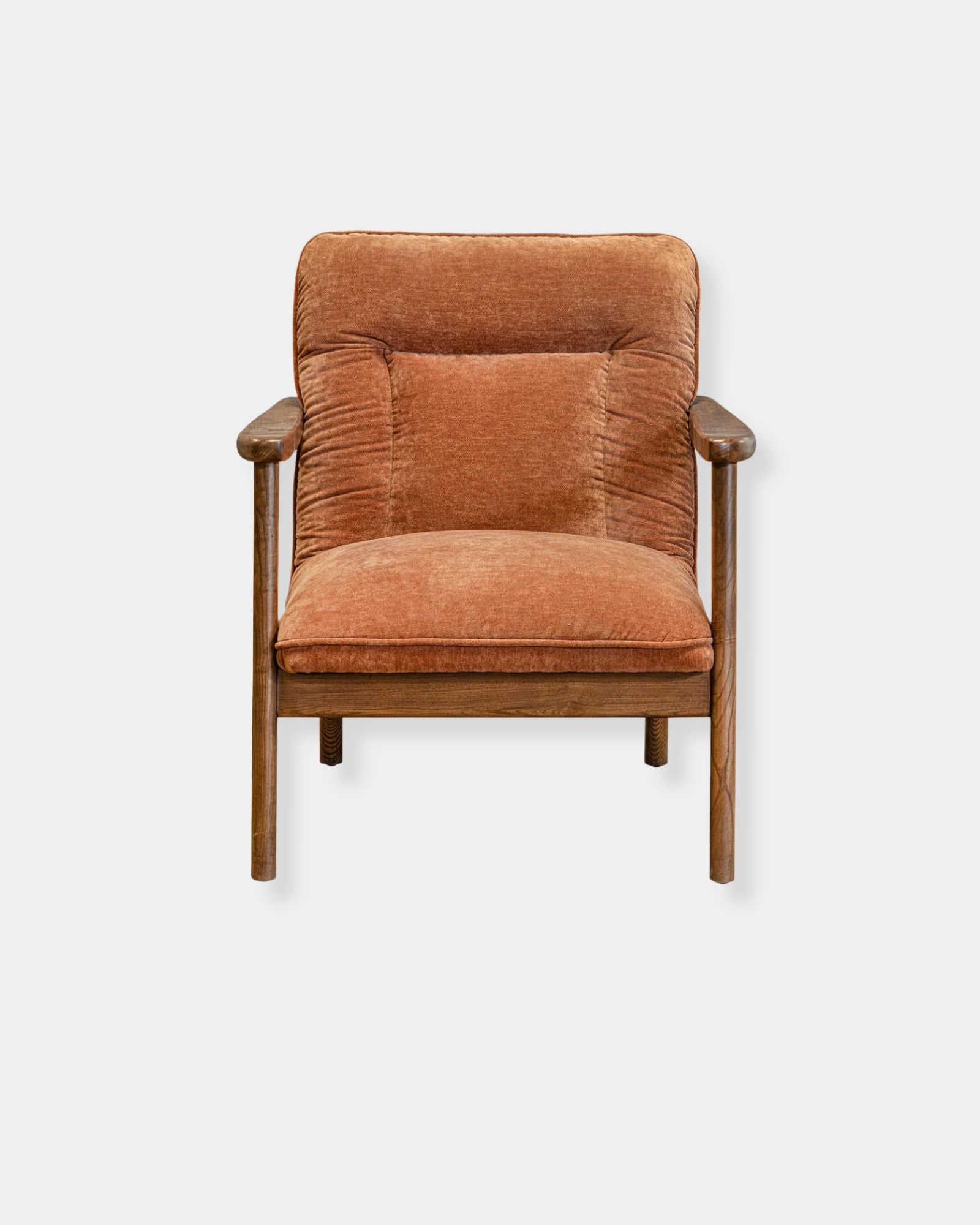 HIGHLAND CLUB CHAIR - RUST