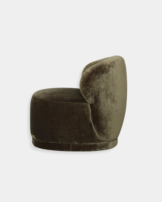 ROLLO CLUB CHAIR - KHAKI GREEN