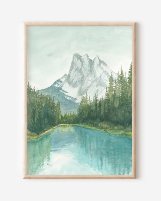 EMERALD LAKE 8x10 - PRINT