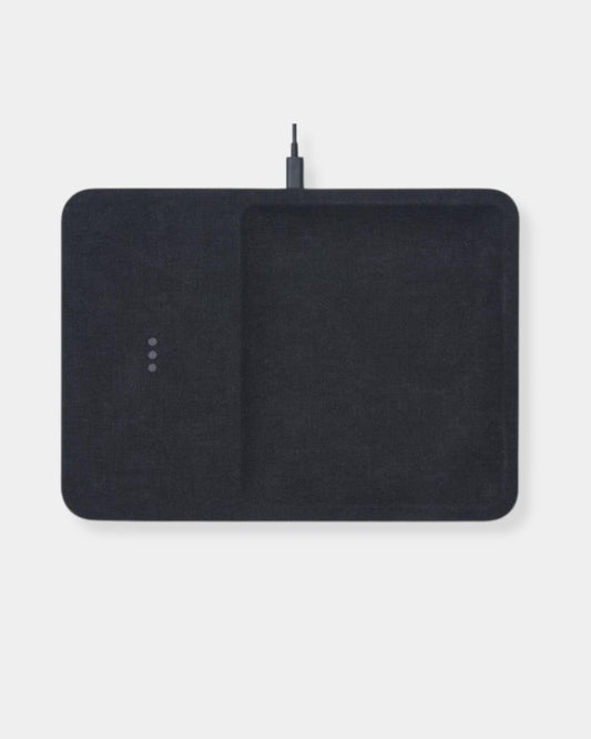 CATCH:3 LINEN CHARGER - CHARCOAL