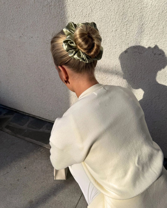 SWEET PEA - SILK HALO SCRUNCHIE
