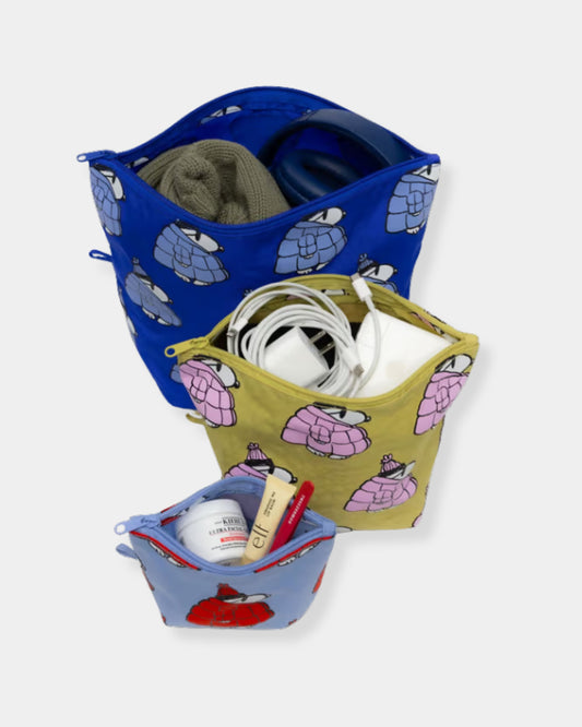GO POUCH SET - PUFFER SNOOPY