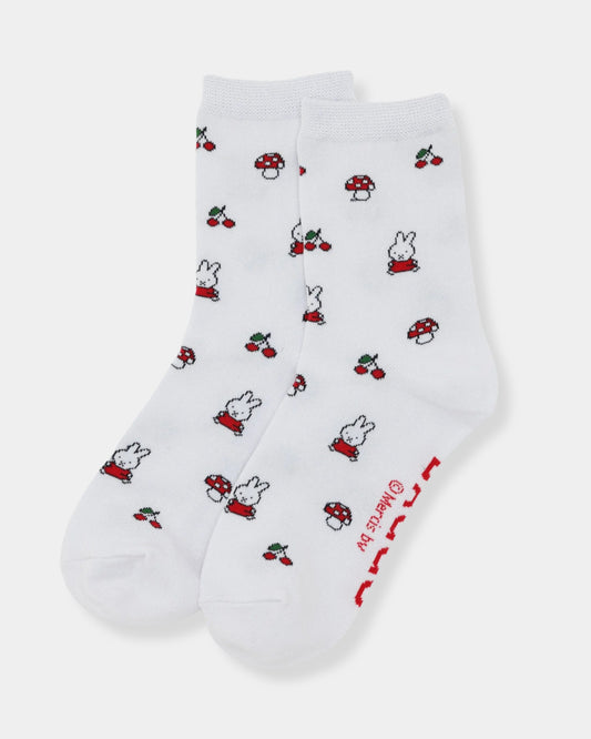 CREW SOCK - MIFFY - WHITE