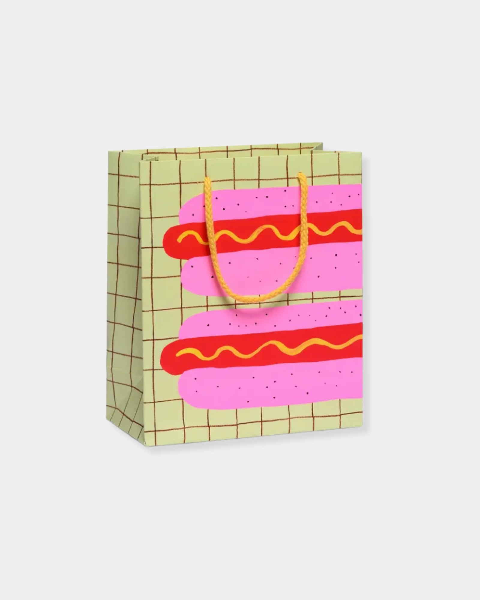NEON HOT DOG MEDIUM GIFT BAG