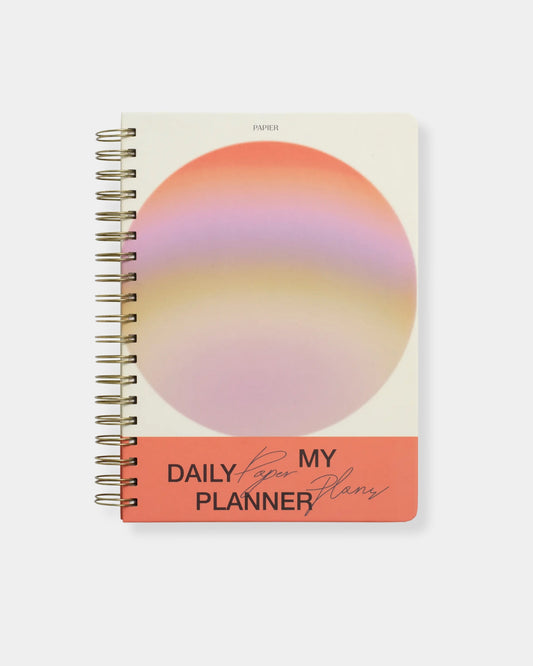 GRADIENT ORB UNDATED DAILY PLANNER