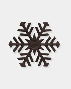 CAST IRON SNOWFLAKE TRIVET