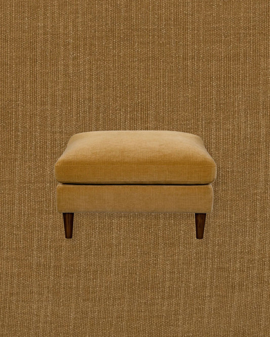 GEMMA OTTOMAN - MUSTARD