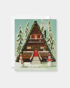 A-FRAME CHRISTMAS - CARD