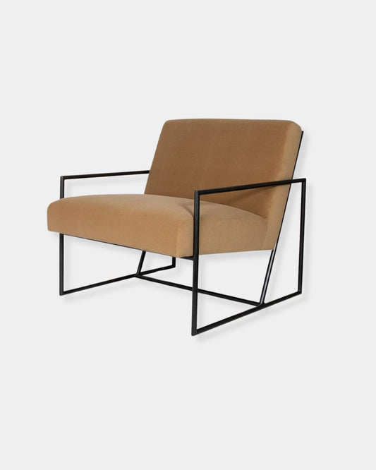 FERRIS ACCENT CHAIR - CAMEL