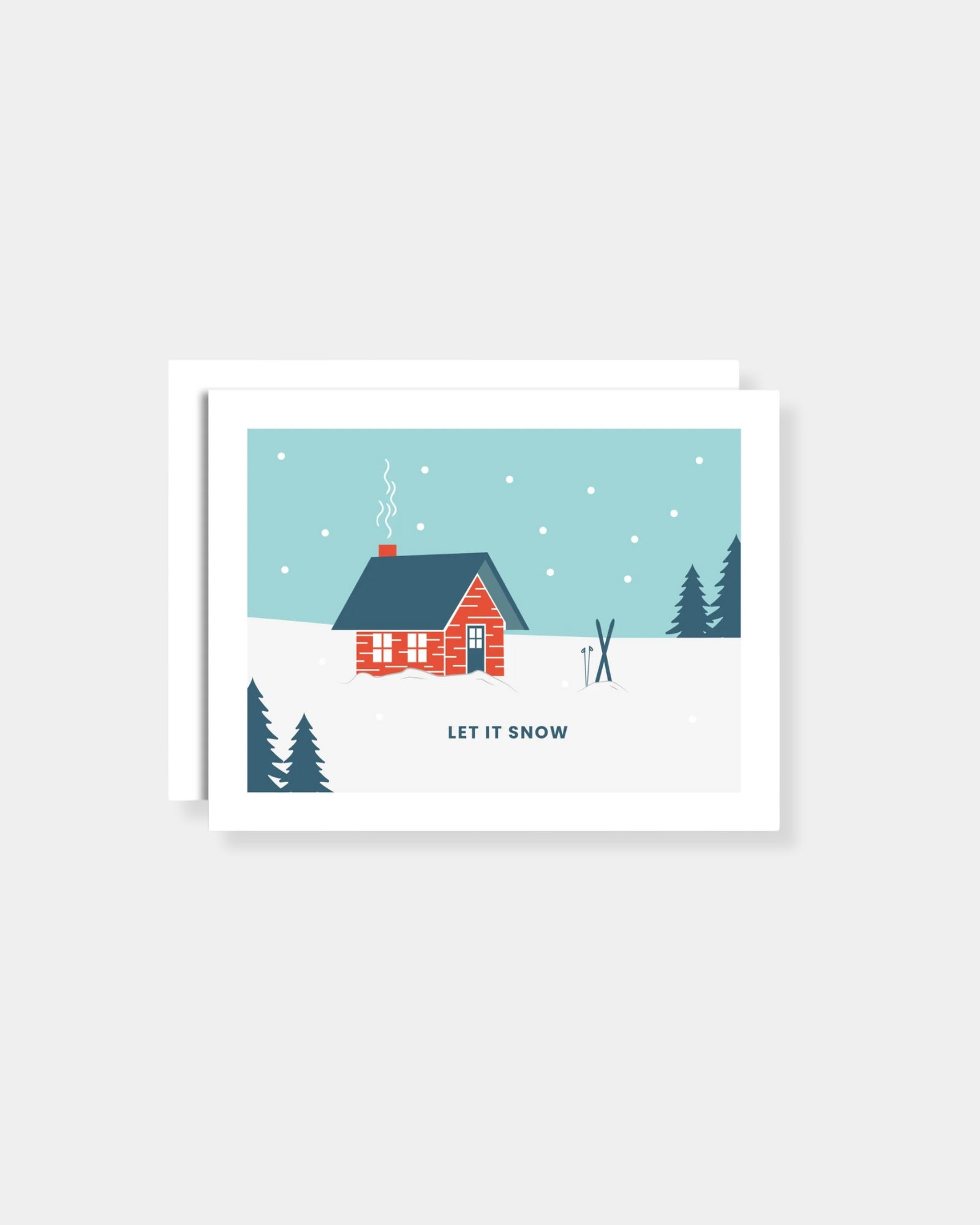 LET IT SNOW - CARD