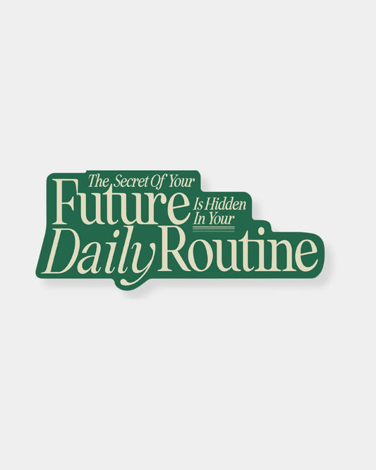FUTURE - GREEN STICKER