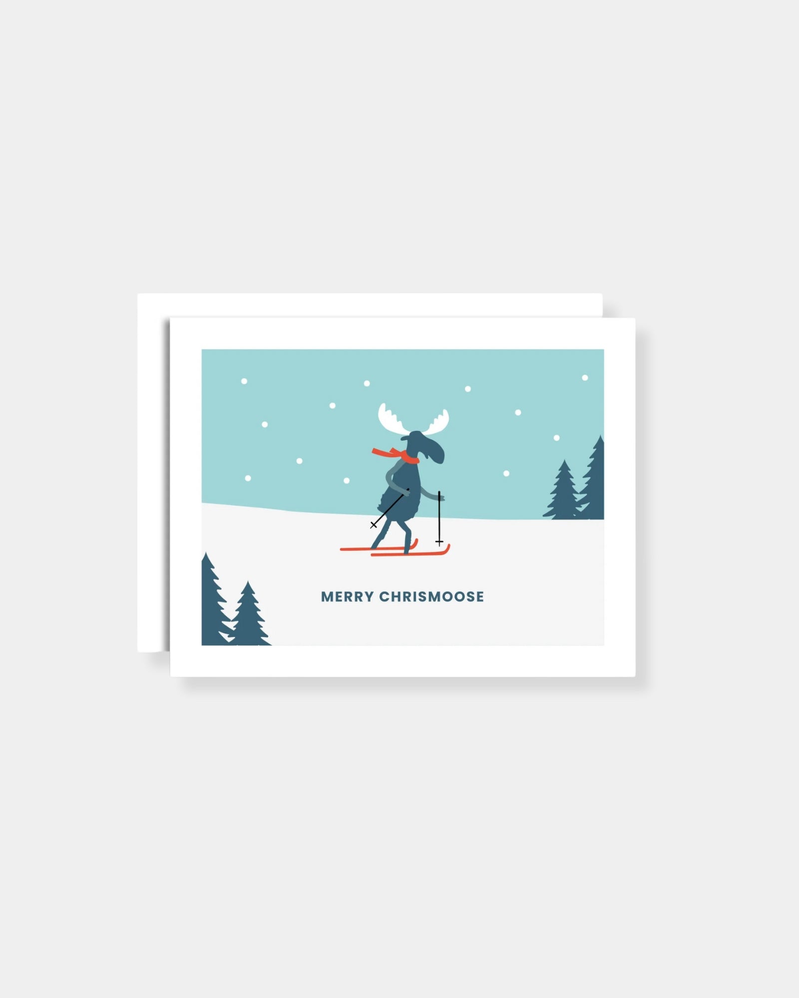 MERRY CHRISTMOOSE - CARD