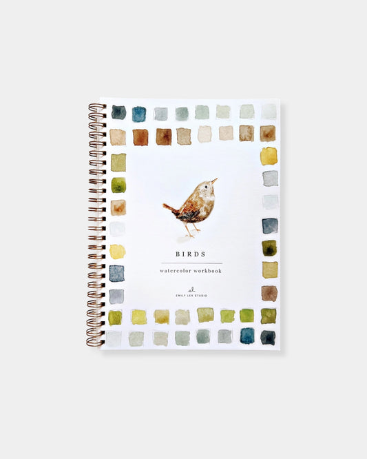 BIRDS WATERCOLOUR WORKBOOK