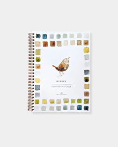 BIRDS WATERCOLOUR WORKBOOK