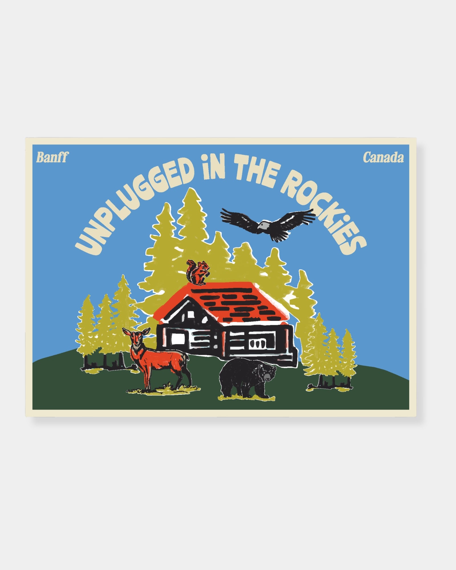UNPLUGGED - STONEWATERS POSTCARD