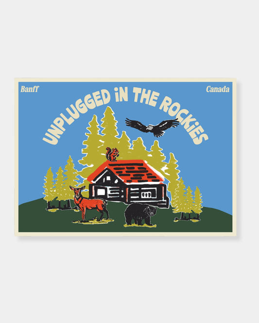 UNPLUGGED - STONEWATERS POSTCARD