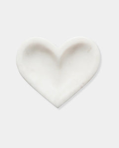 HEART - 6" MARBLE DISH