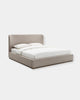 FAYE BED - TAUPE