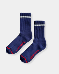 NAVY BOYFRIEND - SOCK