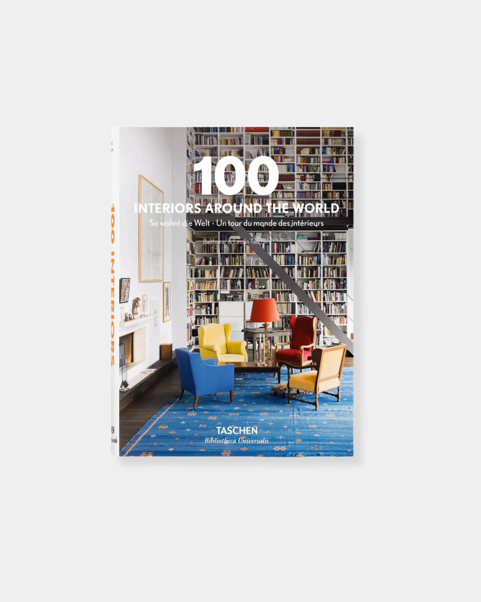 100 INTERIORS AROUND THE WORLD - BOOK