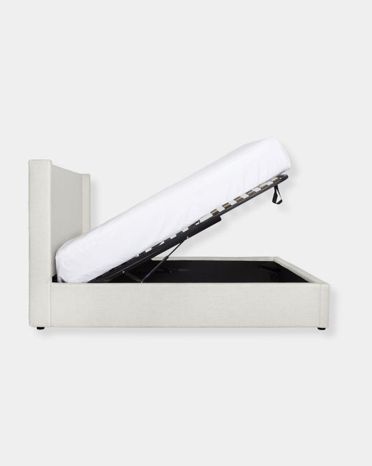 JOSIE STORAGE BED - CREAM