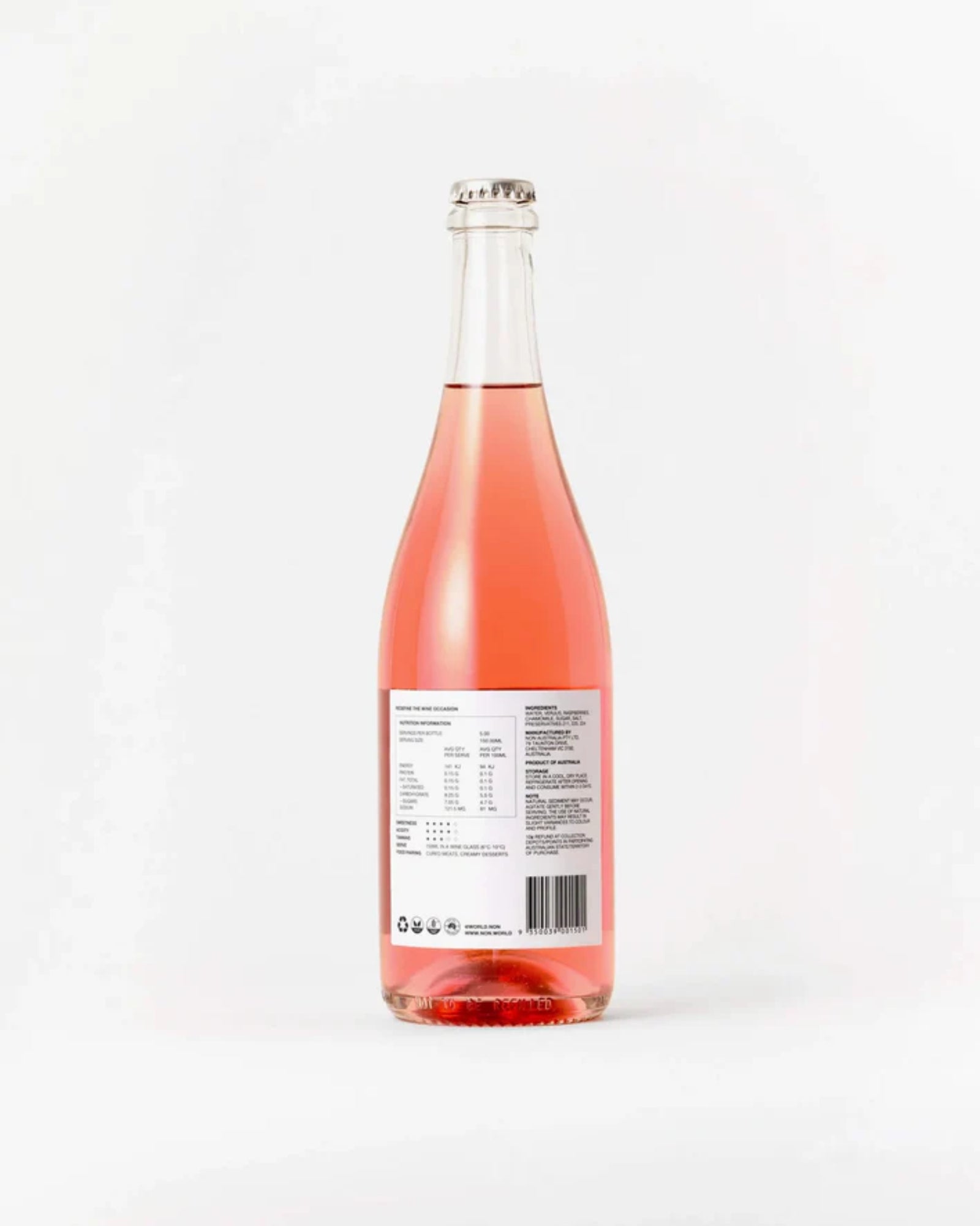 NON 1  - SALTED RASPBERRY & CHAMOMILE - 750ml