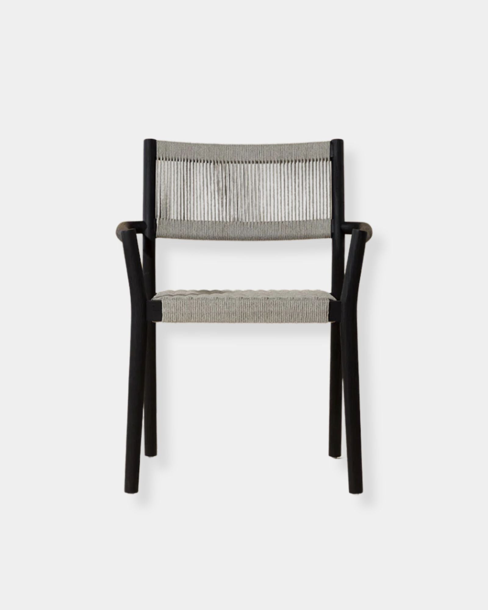 KAVALA STACKABLE DINING CHAIR - CHARCOAL