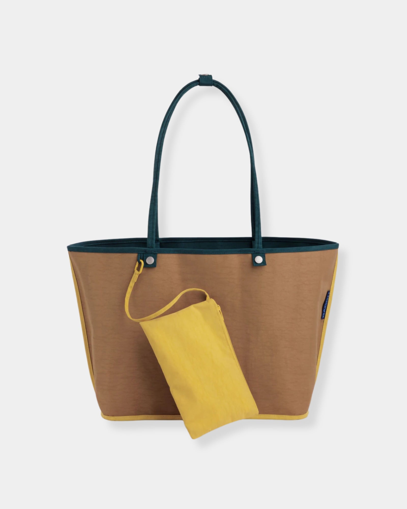 LARGE NYLON REVERSIBLE TOTE - DEEP SEA MIX