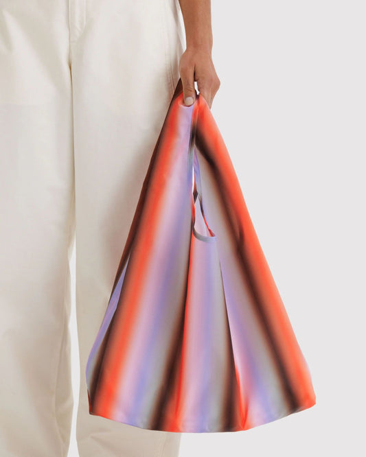 STANDARD BAG - GRADIENT STRIPE POPPY & LILAC