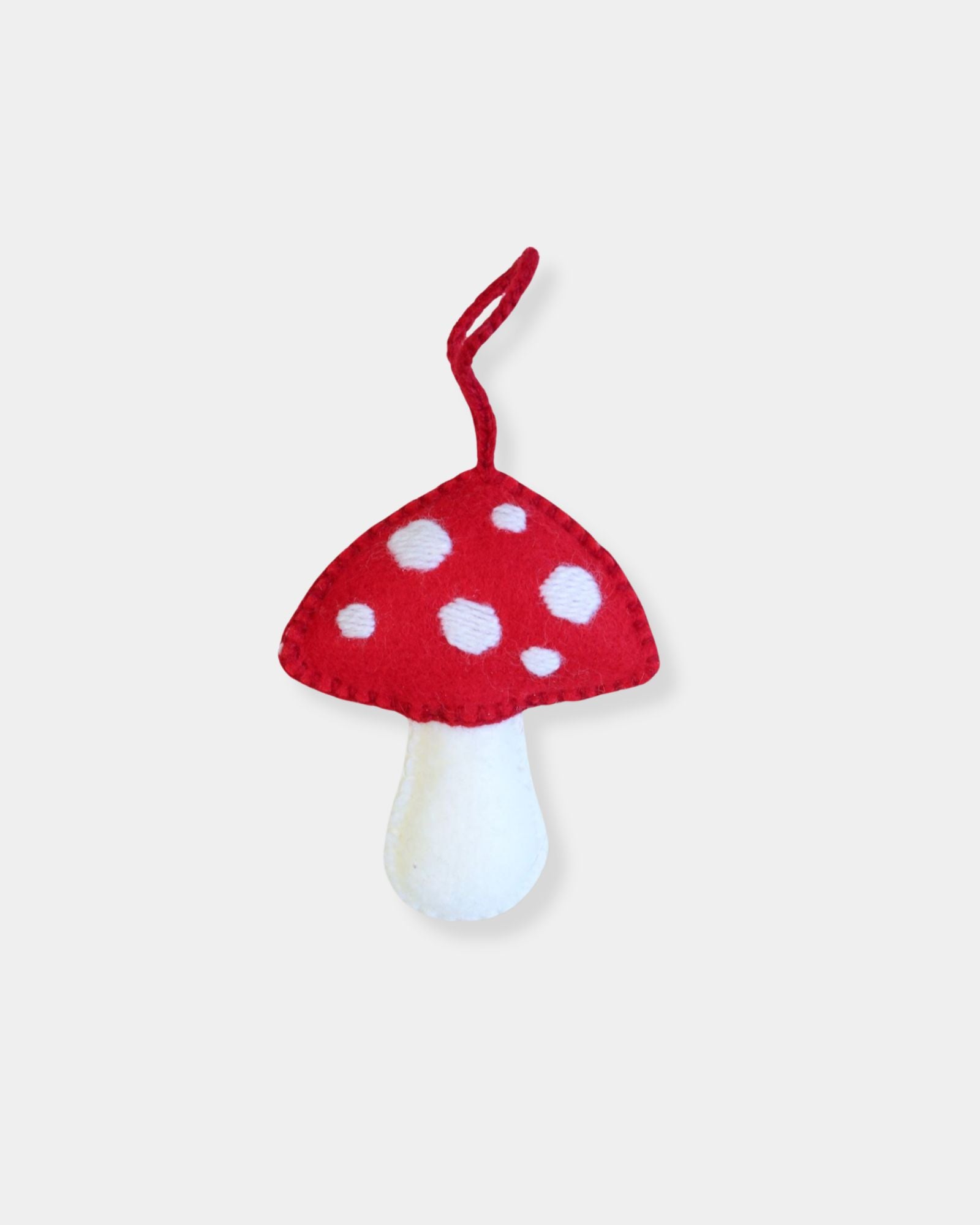 MUSHROOM - EMBROIDERED ORNAMENT