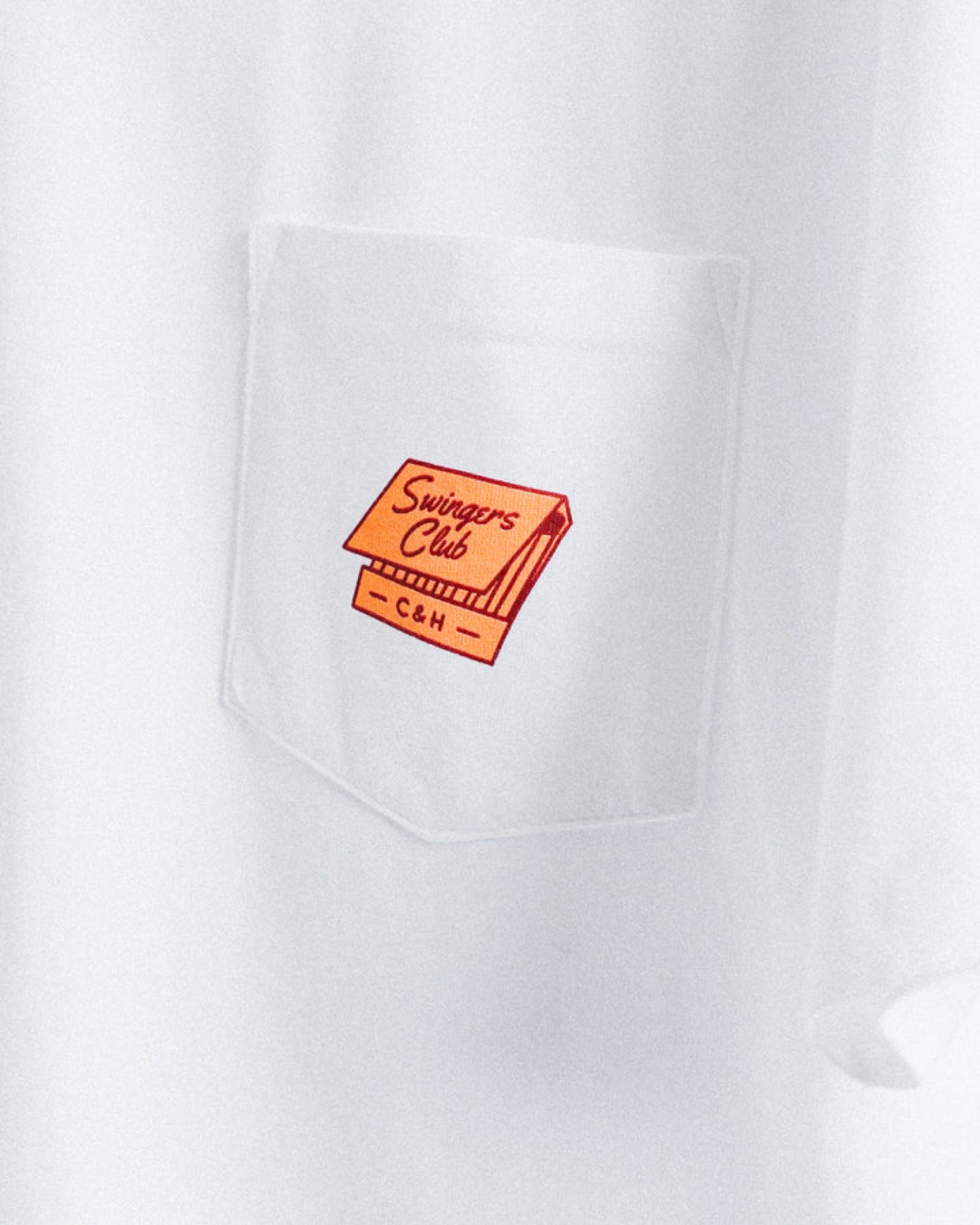 WHITE SWINGERS CLUB - TSHIRT
