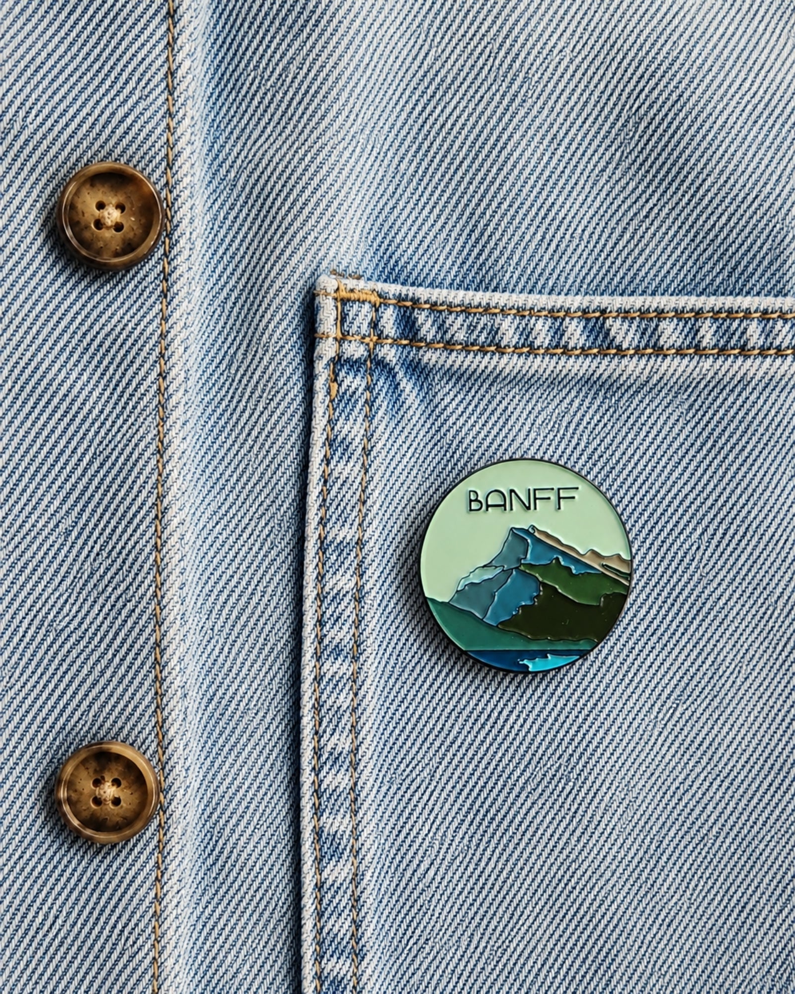 BANFF - ENAMEL PIN