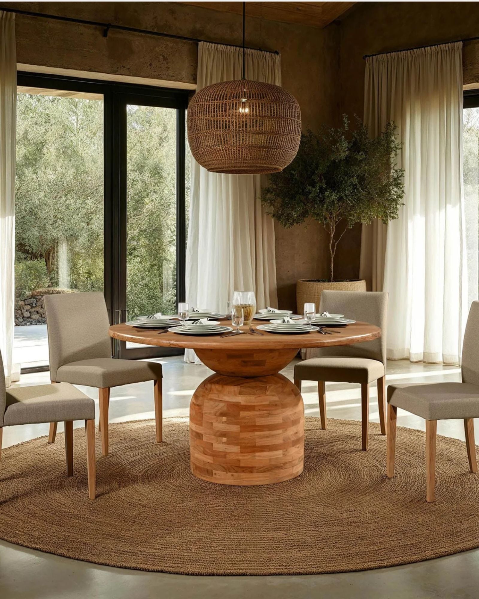 FORM DINING TABLE 55"