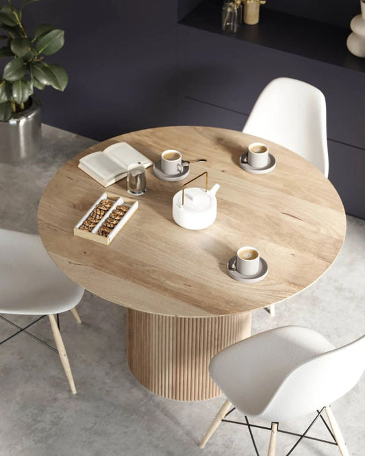 CYLINDER ROUND DINING TABLE 47"