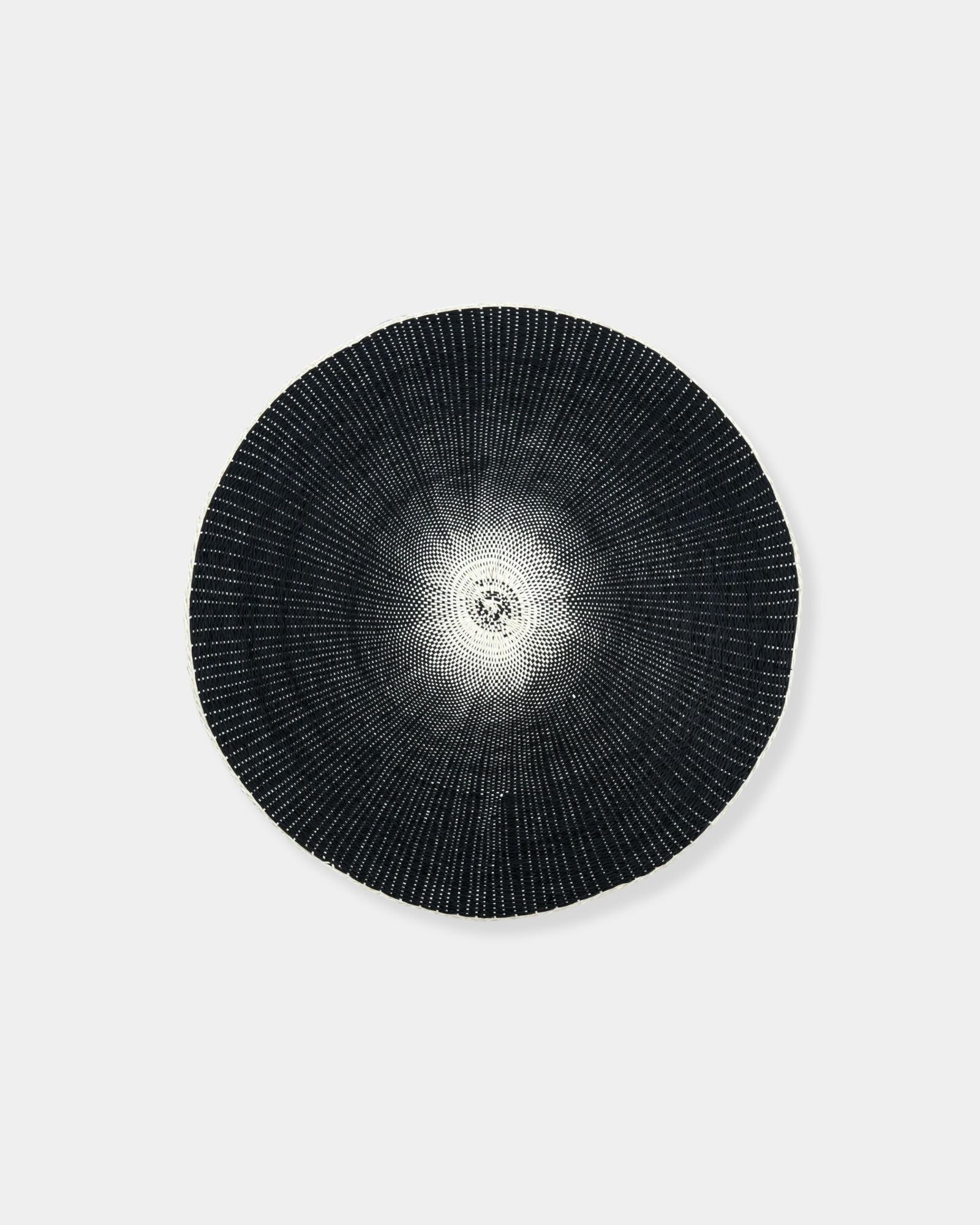 WILLA WOVEN PLACEMAT - BLACK