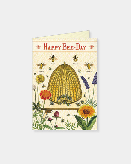 HAPPY BEE-DAY - CARD
