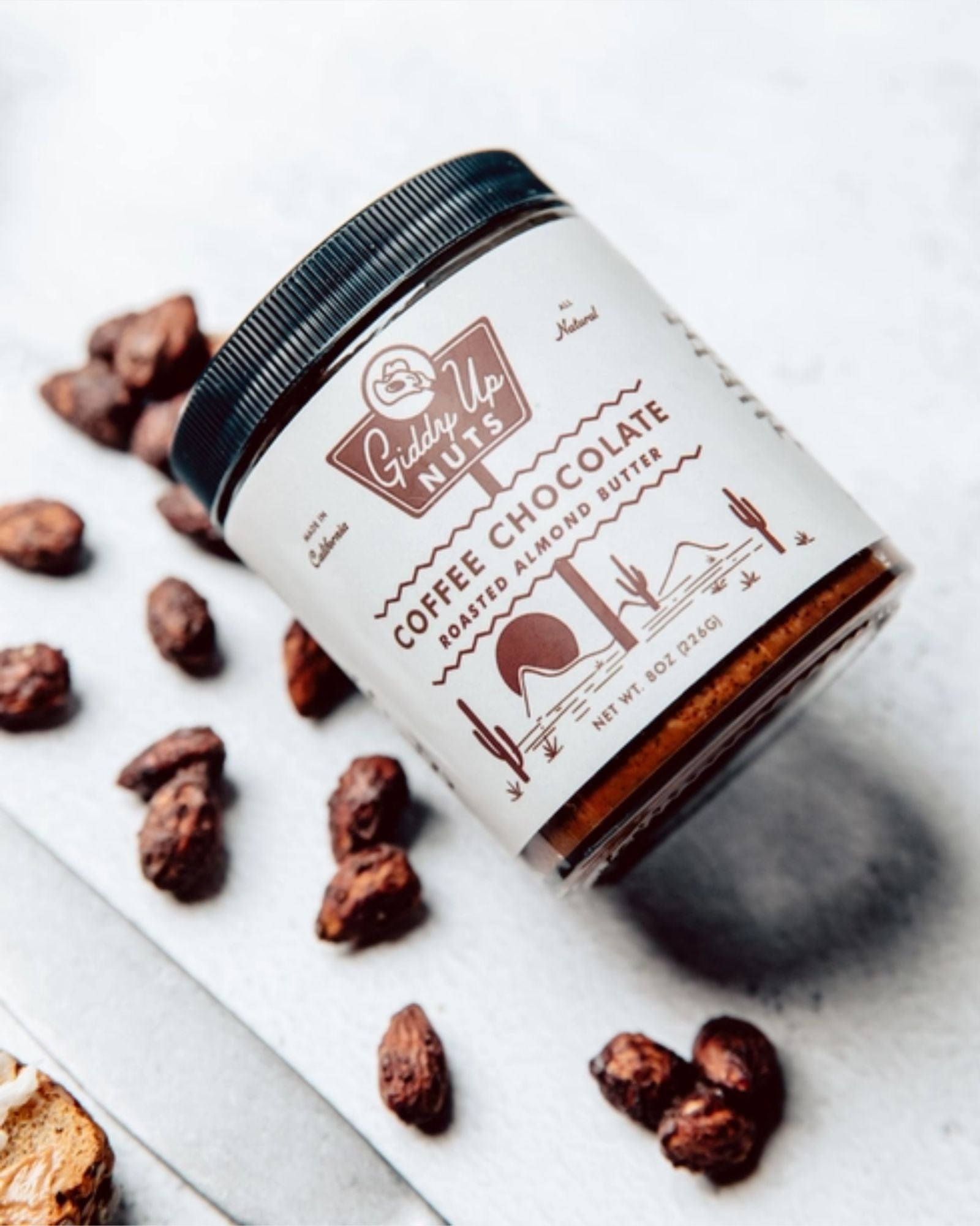 COFFEE CHOCOLATE ALMOND BUTTER 6oz