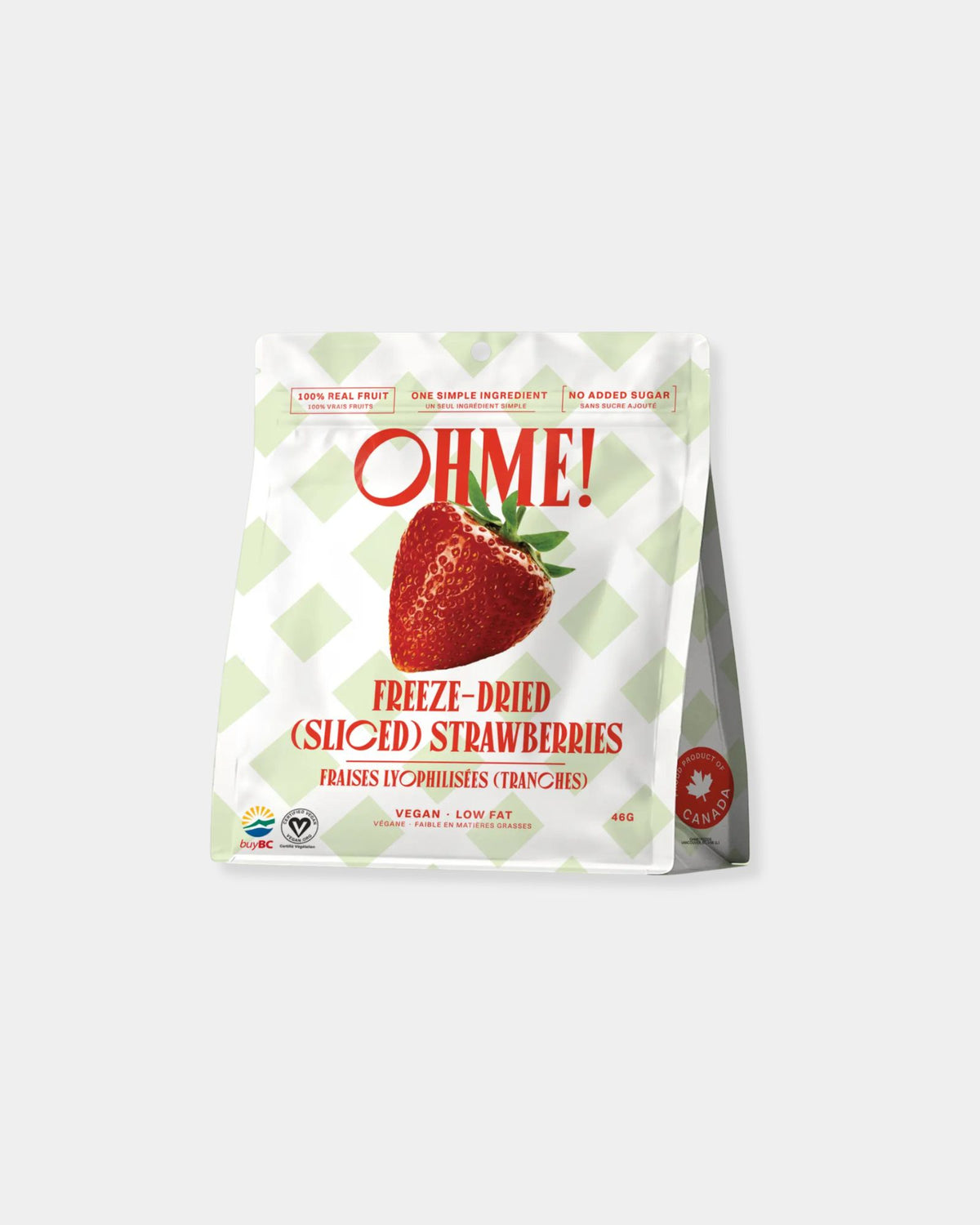 FREEZE DRIED SLICED STRAWBERRIES