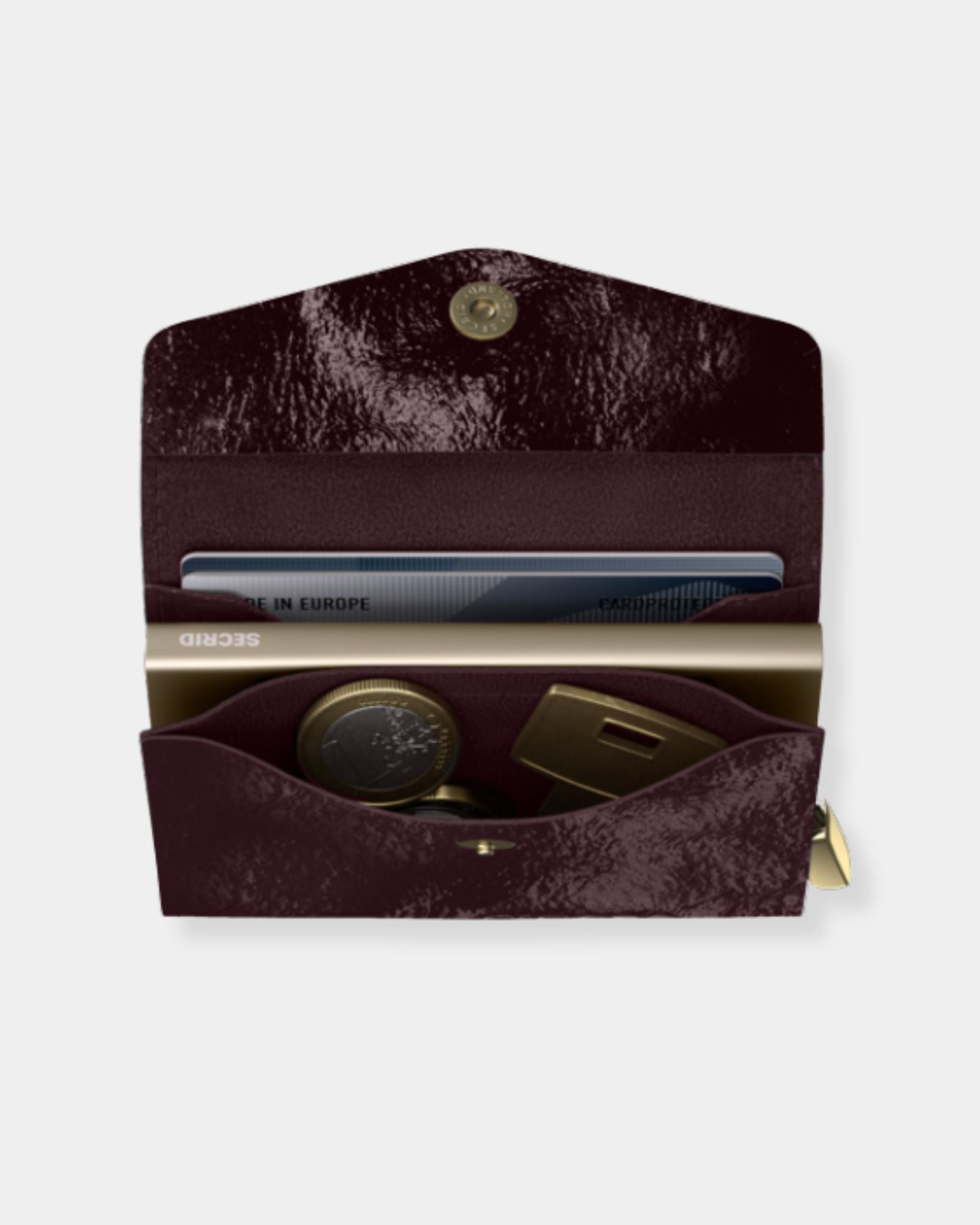 NAPLAK PLUM - ENVELOPE WALLET+