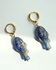 BLUE & GOLD SARDINE - EARRINGS